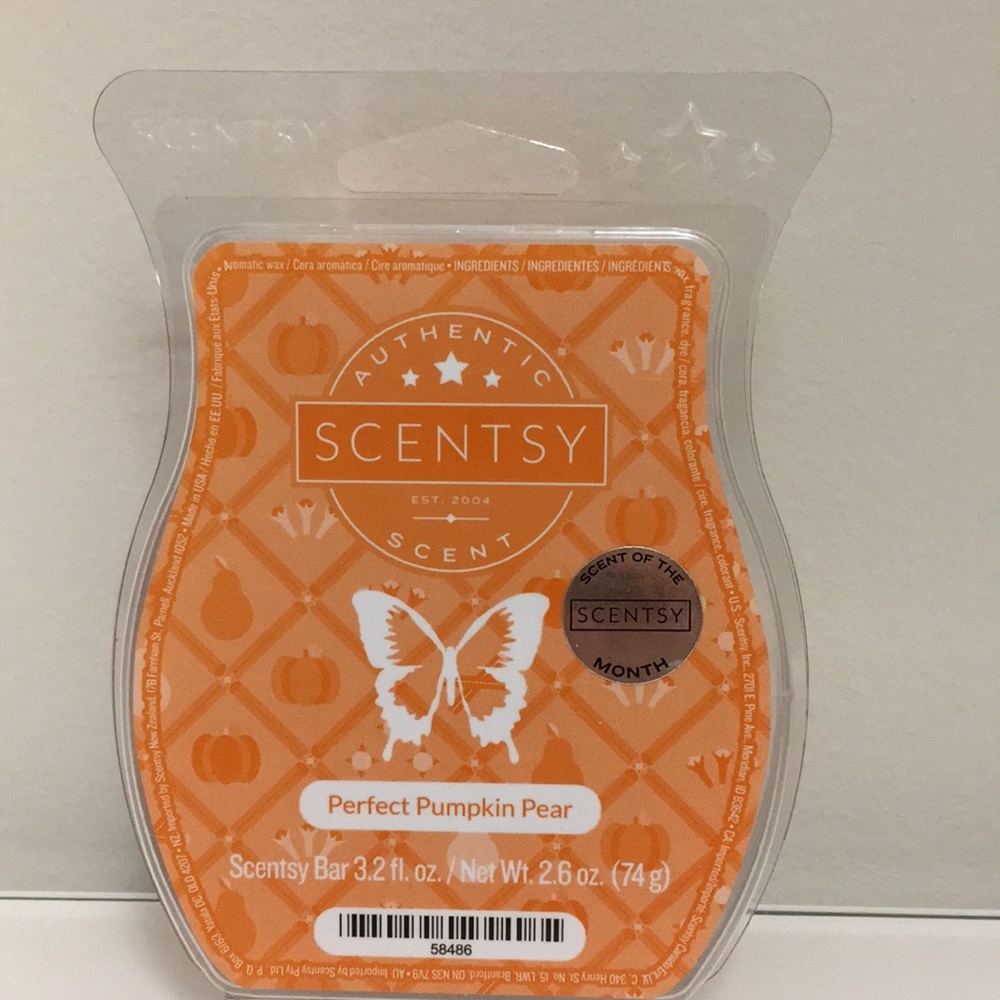 New Scentsy Perfect Pumpkin Pear Bar
